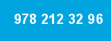 978 212 32 96 978 212 32 96